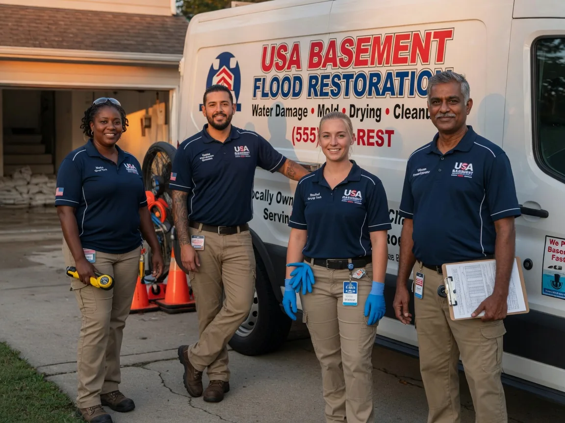 Basement Flood Cleanup company in Pickerel, WI